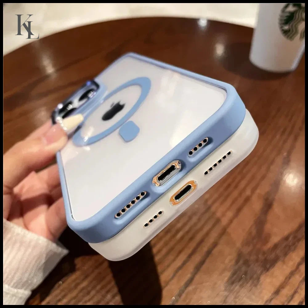 Magnetic Clear Armor Magsafe IPhone Case