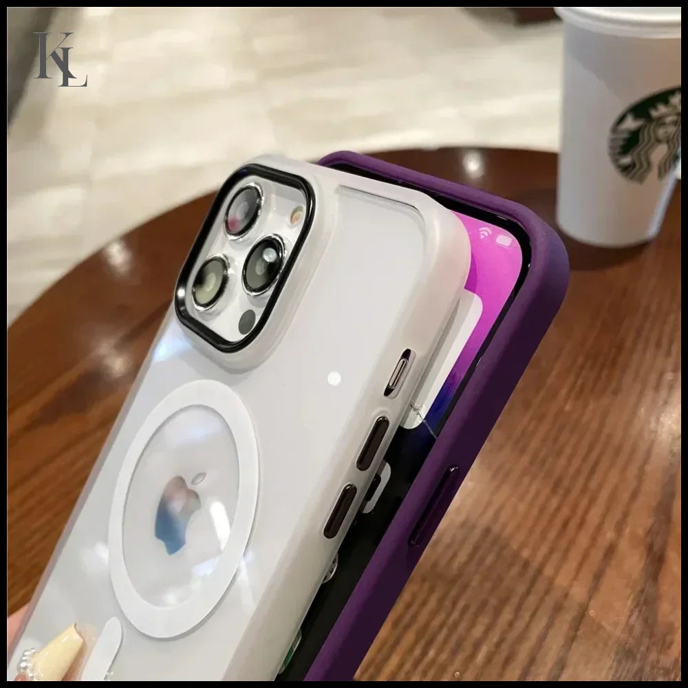 Magnetic Clear Armor Magsafe IPhone Case