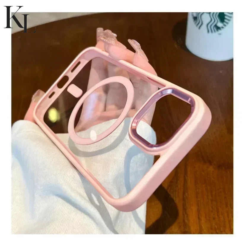 Magnetic Clear Armor Magsafe IPhone Case