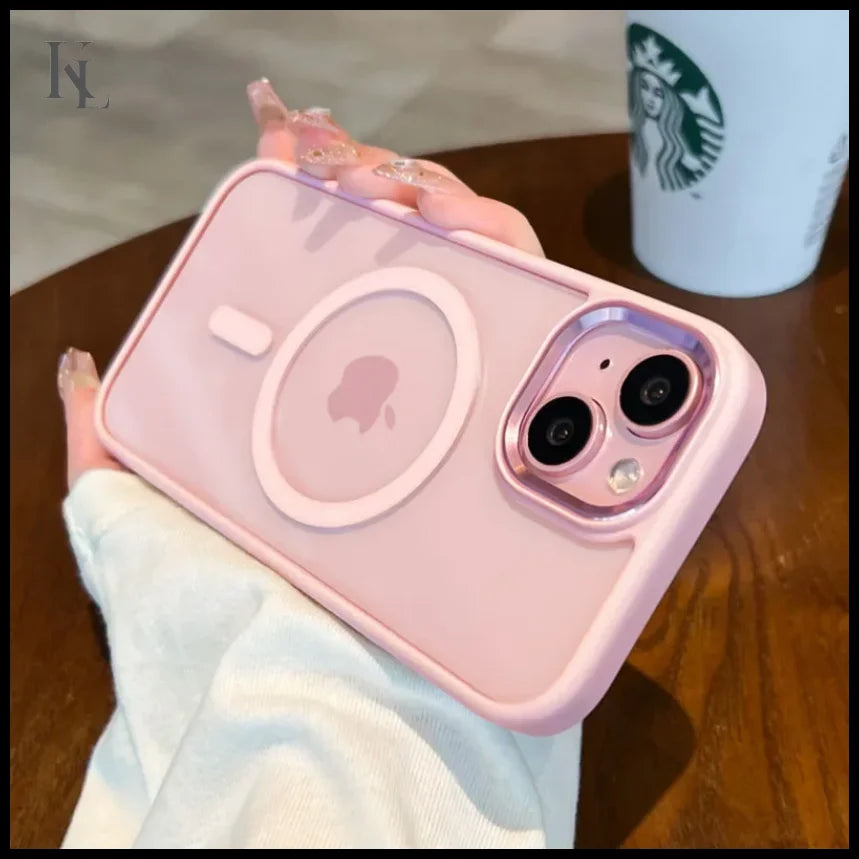 Magnetic Clear Armor Magsafe IPhone Case