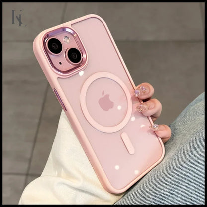Magnetic Clear Armor Magsafe IPhone Case