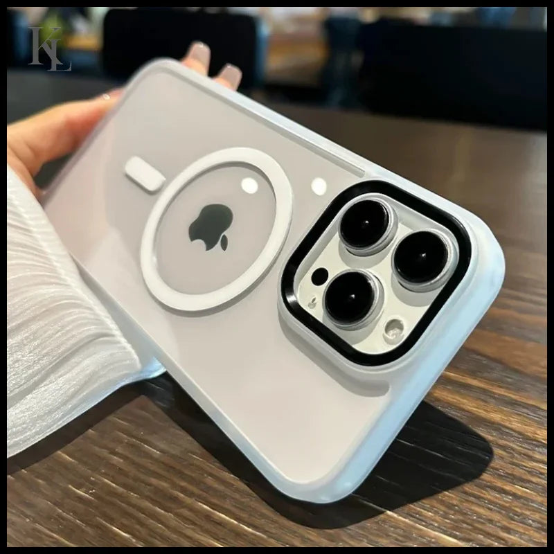 Magnetic Clear Armor Magsafe IPhone Case transparent / For iPhone 11 Pro