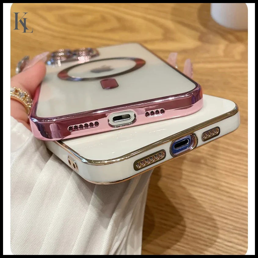 Magnetic Plating IPhone Case