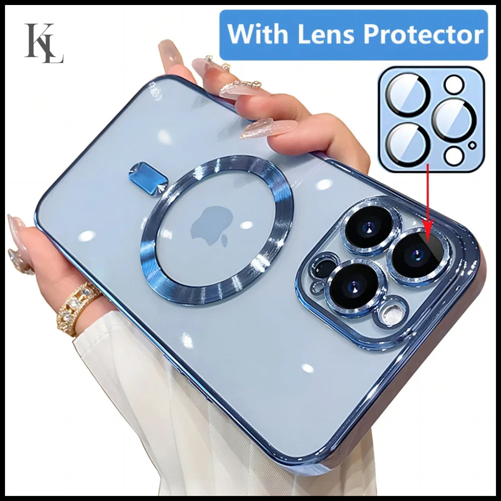 Magnetic Plating IPhone Case