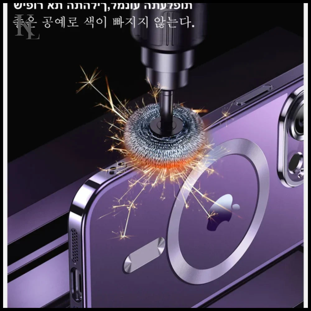 Magnetic Plating IPhone Case