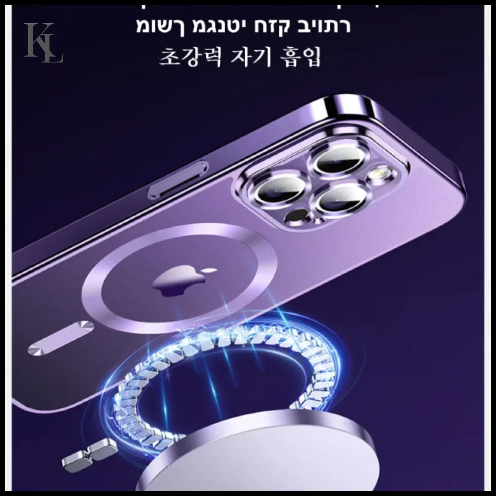 Magnetic Plating IPhone Case