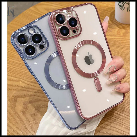 Magnetic Plating IPhone Case