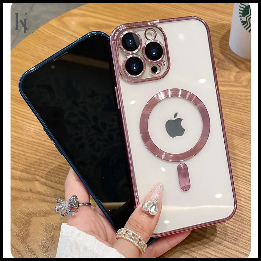 Magnetic Plating IPhone Case