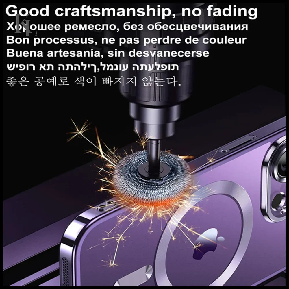 Magnetic Plating IPhone Case