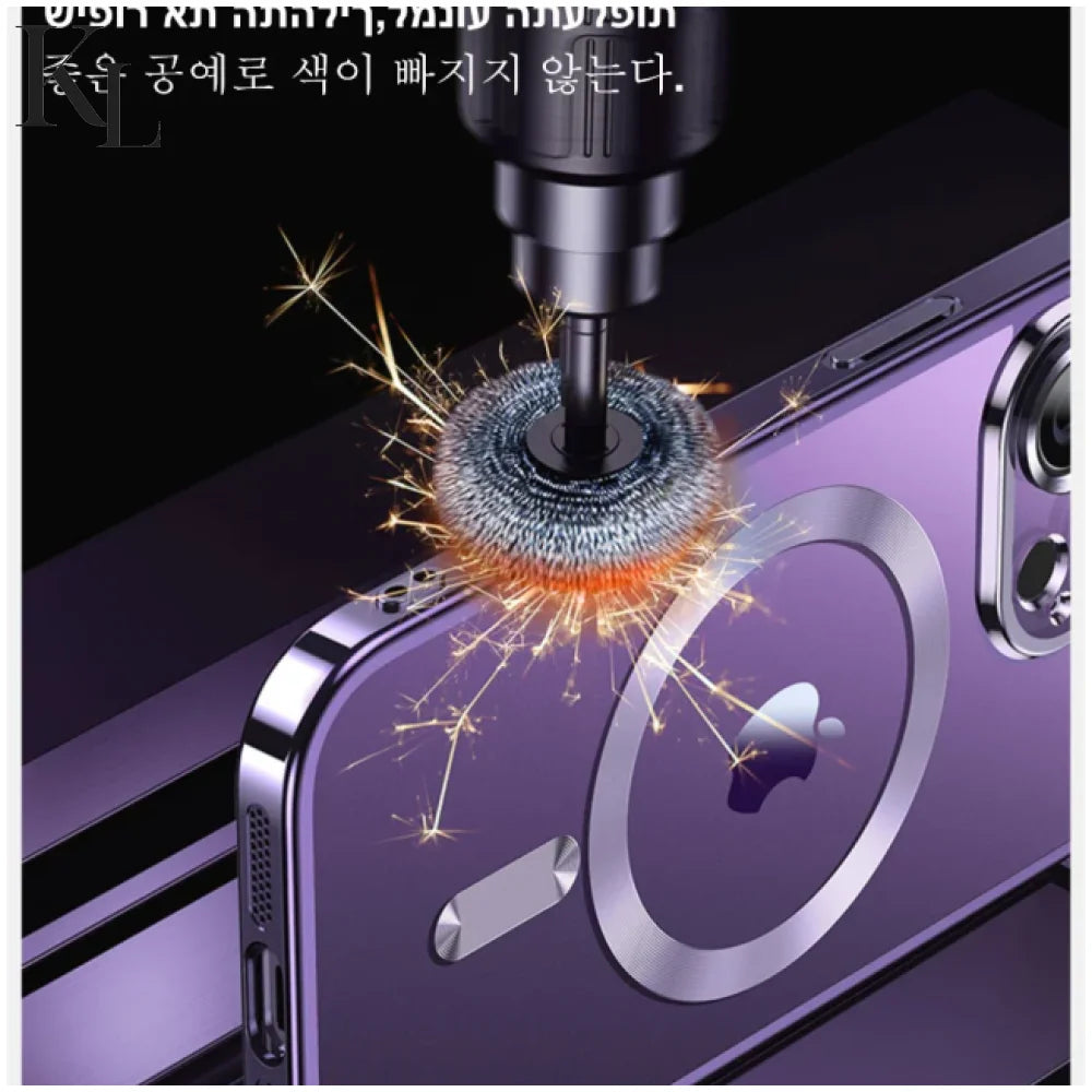 Magnetic Plating IPhone Case