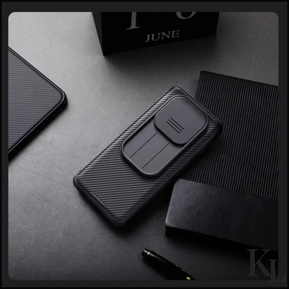 Nillkin for Xiaomi Redmi Note 14 Pro / Redmi Note 13 Pro + CamShield Pro Phone Case PC + TPU with Sliding Camera Cover