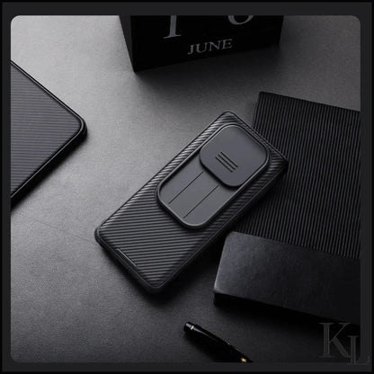 Nillkin for Xiaomi Redmi Note 14 Pro / Redmi Note 13 Pro + CamShield Pro Phone Case PC + TPU with Sliding Camera Cover