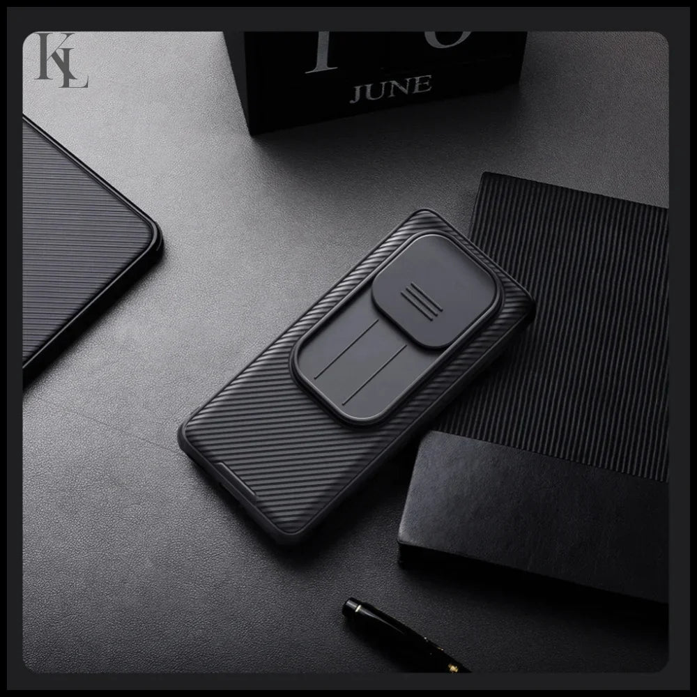Nillkin for Xiaomi Redmi Note 14 Pro / Redmi Note 13 Pro + CamShield Pro Phone Case PC + TPU with Sliding Camera Cover