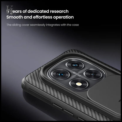 Nillkin for Xiaomi Redmi Note 14 Pro / Redmi Note 13 Pro + CamShield Pro Phone Case PC + TPU with Sliding Camera Cover