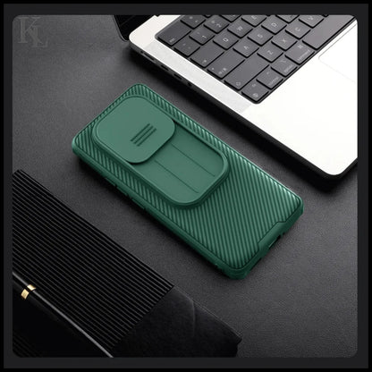 Nillkin for Xiaomi Redmi Note 14 Pro / Redmi Note 13 Pro + CamShield Pro Phone Case PC + TPU with Sliding Camera Cover