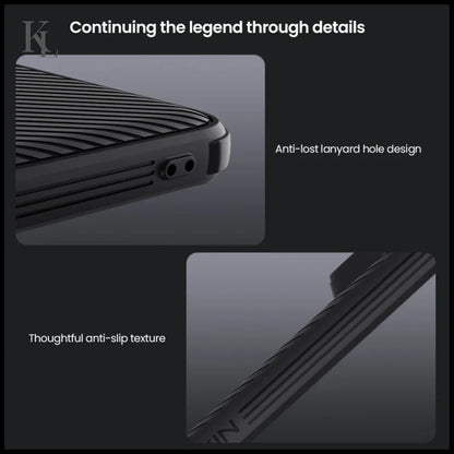 Nillkin for Xiaomi Redmi Note 14 Pro / Redmi Note 13 Pro + CamShield Pro Phone Case PC + TPU with Sliding Camera Cover