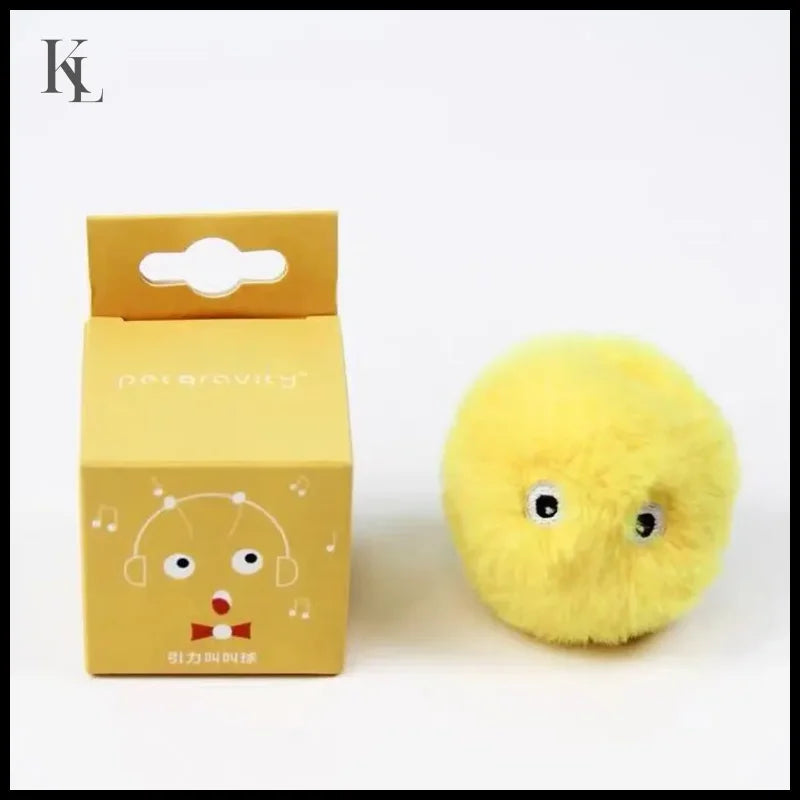 Pet Product Squeak Toy Ball G834B Yellow