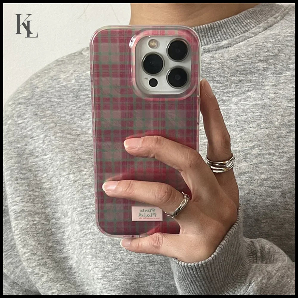 Plaid Phone Case For IPhone
