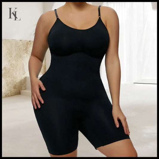 Plus Size Women Body Shaper Slimming Waist Tummy Control Bodysuit