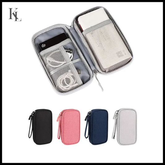 Portable Cable Organizer Waterproof Storage Bag