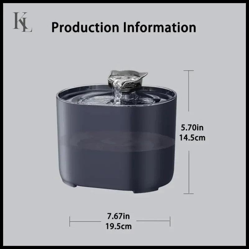 Water Fountain Auto Recirculate Filtring Water Dispenser