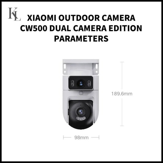 Xiaomi Outdoor CW500 Dual Camera Version Night Vision Smart Home